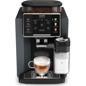Resim Krups Sensation Milk M90 Tam Otomatik Kahve Makinesi 1450 W Siyah Renk Espresso İçecek 
