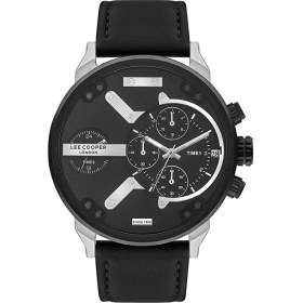Resim Lee Cooper LC07491.351 Erkek Kol Saati | Multifonksiyon Deri Kordonlu Spor Model 