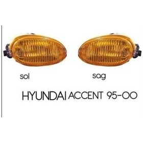 Resim Farsan Sis Lambası Sarı Hyundaı Accent Takım H3 Ampule Göre 