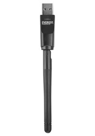 Resim Everest Xtechnx Ewn-212 2.4ghz Mt7601 İşlemcili 2dbi 150 Mbps Wireless Usb Kablosuz Adaptör 