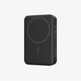 Resim Bwoo 10.000 mAh Wireless ve Hızlı Şarj Edebilen Kompakt Tasarım Stand Özellikli Powerbank Şarj Kılıfı Hed 