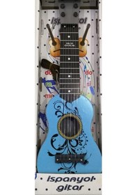 Resim Oyuncak Ispanyol Gitar 49 Cm Askılı Gerçekci Gitar Sesi 