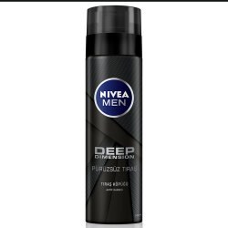 Resim Nivea Men Deep Dimension Pürüzsüz Tıraş Köpüğü 200 ml 