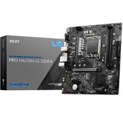 Resim MSI PRO H610M-G DDR4 3200MHZ mATX 1700 