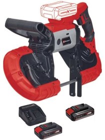 Resim Einhell TE-MB 18/127 Li 2x2.5ah Akülü Yassı Metal Kesme Şerit Testere 