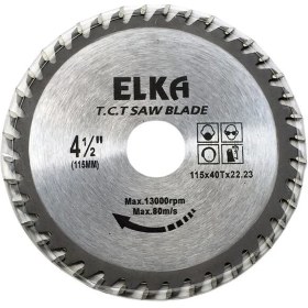 Resim Sunta Elmas Testere 115X22MM 40 Diş Elka 