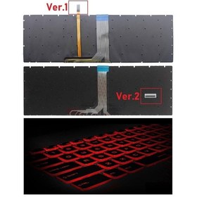 Resim Msı Gf75 Thin 9sc-040xtr Klavye V2 Işıklı Rgb Kırmızı Tuş 