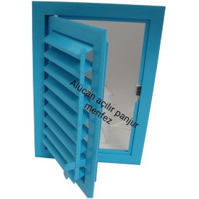 Resim Elektrik Su Pano Kapağı Alüminyum Panjur Menfez 