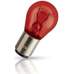 Resim 12v 21 5w 1016 Yakın Tırnak Kırmızı Focus Ampül 7528 12495cp 