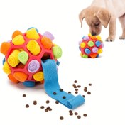 Resim Her Irk, Boyut veya Yaştan Köpek İçin Snuffle Topu - Yavaş Besleme Etkileşimli Bulmaca Oyuncakları Doğal Avlanma Becerilerini Teşvik Ediyor; Taşınabilir, Makinede Yıkanabilir, İnteraktif Kötüler İçin Uzun, İnteraktif Aksesuar, Zehirsiz Malzeme, Çiğnemeye Dayanıklı, İlgi Gösteren Evcil Hayvan Antrenörleri İçin 