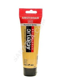 Resim Talens Amsterdam Akrilik Boya 120 Ml. 802 Light Gold Metalik 