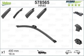 Resim SİLECEK SÜPÜRGESİ ARKA 40cm X1 MUZ TİPİ HydroConnect ÇOKLU BAĞLANTILI ÜNİVERSAL HR40 