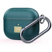 Resim Wlons Airpods 3. Nesil Uyumlu Kılıf Deri Görünümlü Wlons Askılı Koruma Kılıf Airpods 3. Nesil Uyumlu Kılıf Deri Görünümlü Wlons Askılı Koruma Kılıf Koyu Yeşil 