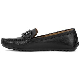 Resim Elit Brke-25c Kadın Hakiki Deri Rahat Ayakkabı Siyah Siyah 