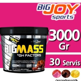 Resim Bigjoy Sports Big Mass +Gh Factors 3000 Gr Karbonhidrat Tozu (458474603) 