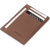Resim Taba Deri Unisex Kredi Kartlık - S1KK00001676-B67 