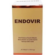 Resim KRC Derma Endovir Beta Glukan ve Çinko İçeren Takviye Edici Gıda 30 Tablet 