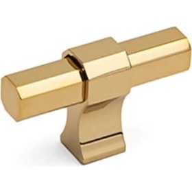Resim 08 mm Altın Rengi Klasik Kulp 