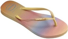 Resim HAVAIANAS Slim Gradient Sunset Yellow Pıxel Sandalet 4146908-1732 