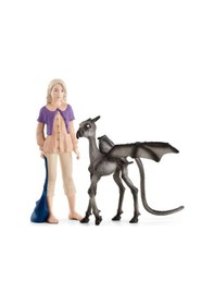 Resim Schleich Harry Potter Büyücülük Dünyası Mini Figür Luna Ve Baby Thestral 42636 