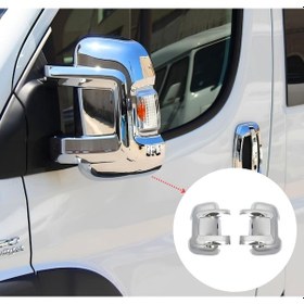 Resim Ebal Otomotiv Fiat Ducato ABS Krom Kaplama Ayna Kapağı 2 prç. 2008 Üzeri 