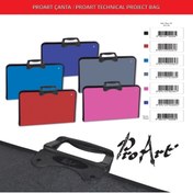 Resim Dell Abka Teknik Resim Çantası Fermuarlı Proart 37x54 Siyah 