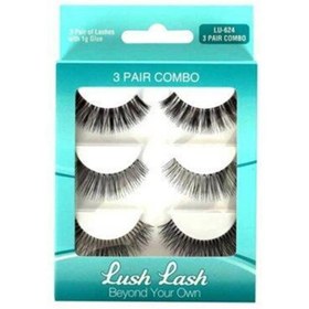 Resim Lush Lash Lu-624 Takma Kirpik 3 Pair Combo 