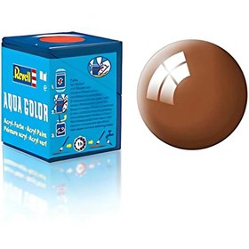 Resim NW NessiWorld 80 -Aqua Color Mud Brown - Gloss Boya- 18 ml 