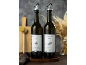 Resim Özbience 3'lü Cam Set: Yağdanlık, Sabunluk ve Pamuklukler, Şık ve Kullanışlı 