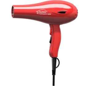 Resim Hector Super Tornado 5200 Fön Makinesi 2400w - Kırmızı 
