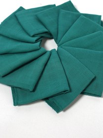Resim LUCKKA 12'li Müslin Ağız Mendili , Omuz Bezi , Ter Bezi Çift Kat Dikimli 35x20 Cm - Ztagızmendili 