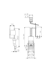 Resim VitrA İç Takım Basmalı 330b1212 