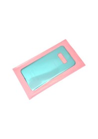 Resim Tkgz Samsung Galaxy Uyumlu S10 E Arka Pil Batarya Kapağı Cam Mavi 