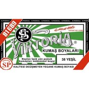 Resim Viktoria Boya Viktoria Toz Kumaş Boyası 10 13 Gr 38 Yeşil 