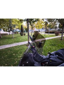 Resim Masterpol Deflektör Füme Model 2 Rüzgar Saptırıcı Siperlik Motor Camı Cam Uzatma 