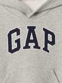 Resim Gap Bebek Kapüşonlu Sweatshirt Gri - 2 Yaş 