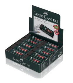 Resim Faber-Castell Öğrenci Silgisi 20 Lİ Siyah (7089-20) 18 89 23 