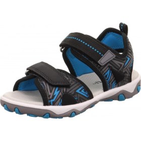 Resim Superfit Siyah - Mavi Erkek Sandalet 1-009470-0020-3 