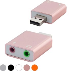 Resim Venüs Shopping USB Harici Ses Kartı 7.1 - Gümüş HDX5272 
