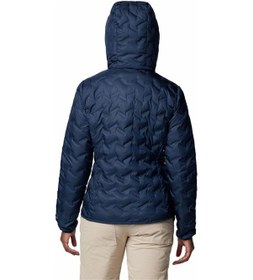 Resim Columbia Delta Ridge Iı Down Hooded Jacket Kadın Outdoor Mont Wk2769 Lacivert 