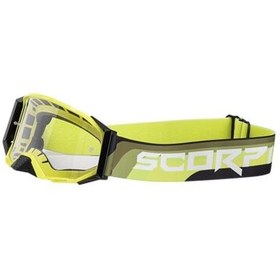 Resim Scorpion Goggle Kross Gözlüğü E24 Sarı / Siyah 