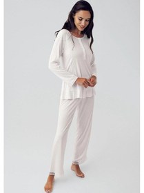 Resim Artış 15216 Düğmeli Pijama Takımı 001 