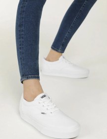 Resim Vans Doheny Platform Kadın Beyaz Sneaker 