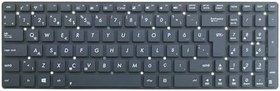 Resim Asus K55Vm-Sx032, K55Vm-Sx078D Notebook İle Uyumlu Klavye, Siyah 