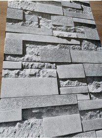 Resim Red %100 Silinebilir Gri Hafif Simli Hava Alabilen 3d Duvar Kağıdı 5 M² Diğer 