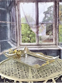 Resim Dövme Bakır Tepsi 20 CM X 34 CM 