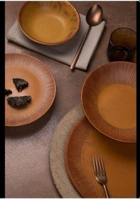 Resim Zenit Savana 24 Parça Porselen Yemek Takımı 