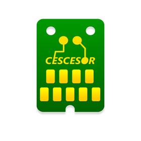 Resim Epson T6161-T6164 Uyumlu Kartuş Çipi - Sarı (Yellow) 