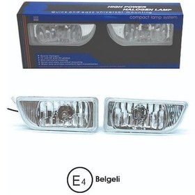 Resim TOYOTA Corolla Uyumlu AE101 SAĞ + SOL ÖN SİS LAMBASI TAKIMI 1993 - 1997 