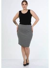 Resim Myline Örme Kalem Etek (538652387) 